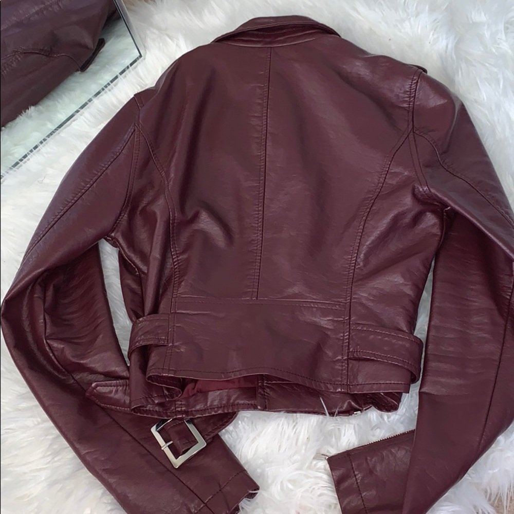 Faux Leather Jacket - Picture 3 of 3
